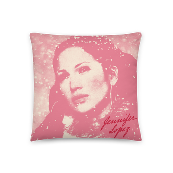 JLO Pink Pillow