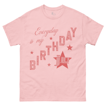 Birthday Star Pink Tee